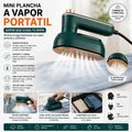 Mini plancha a vapor portatil