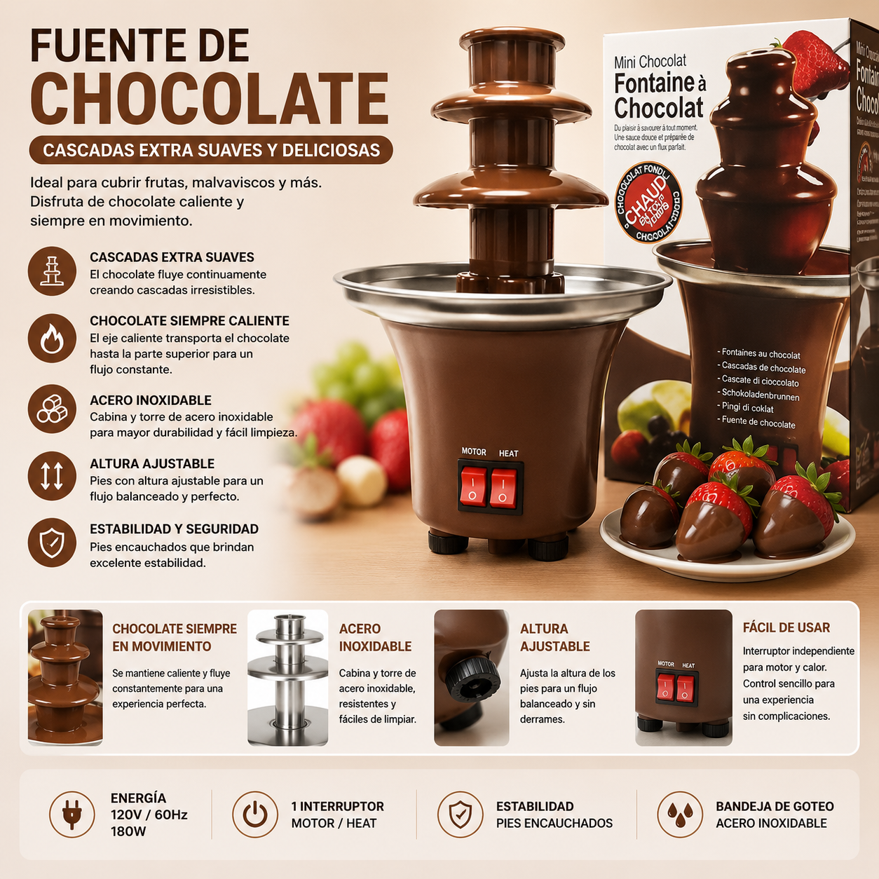 FUENTE DE CHOCOLATE